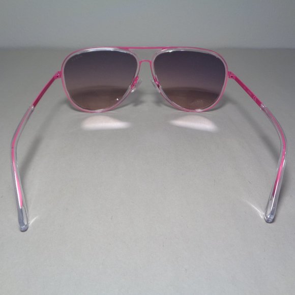 Guess GU6982 Shiny Pink New Women\'s Aviator Style Sunglasses main image 4